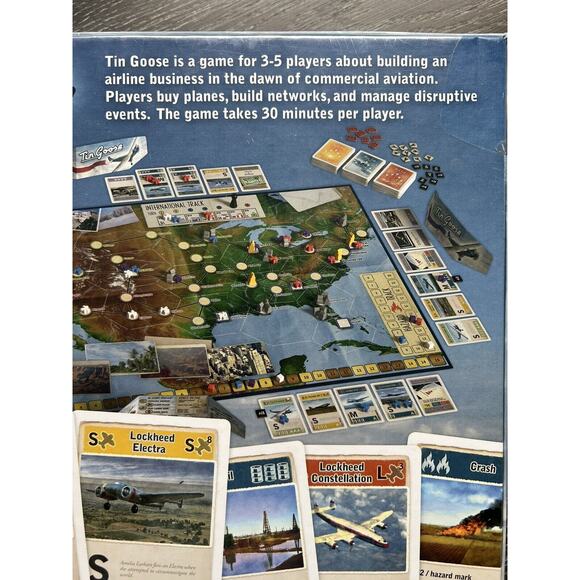 Tin Goose by Matt Calkins 2015 Rio Grande Games, New and Sealed - Picture 3 of 7